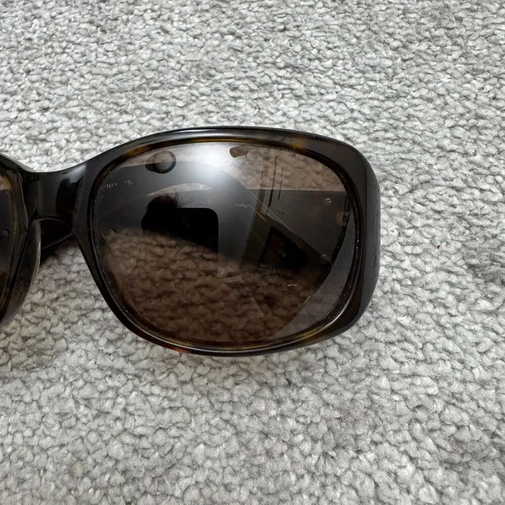 Kate Spade Sunglasses Rhinestone Crystal Hinge Womens Tortoise Shell Made Italy